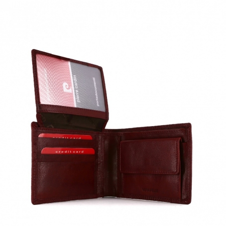Portofel barbati PORMGP7 Bordo, Piele naturala [1]