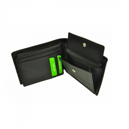 Portofel barbati PORMGP9 Negru, Piele naturala [6]