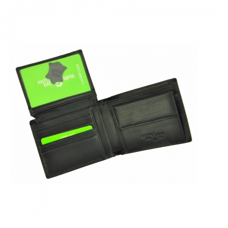 Portofel barbati PORMGP9 Negru, Piele naturala [7]