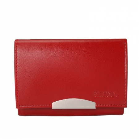 Portofel dama Rosu din piele naturala  Bellugio PORTZ010 [0]