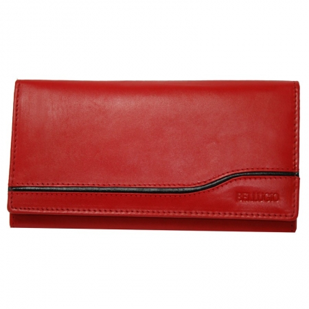 Portofel dama piele naturala Bellugio PORT214 Rosu [0]