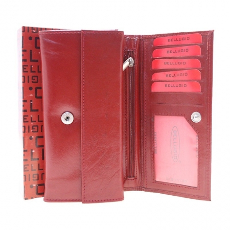 Portofel dama piele naturala Bellugio PORT218 Negru [5]