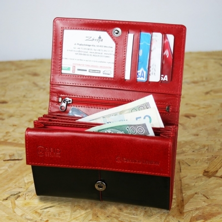 Portofel dama piele naturala Bellugio PORT225 Negru [1]