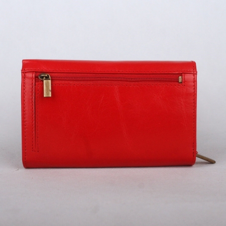 Portofel dama piele naturala Bellugio PORT501 Rosu [1]