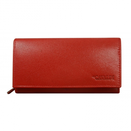 Portofel dama piele naturala Cavaldi PORT410 Rosu [0]