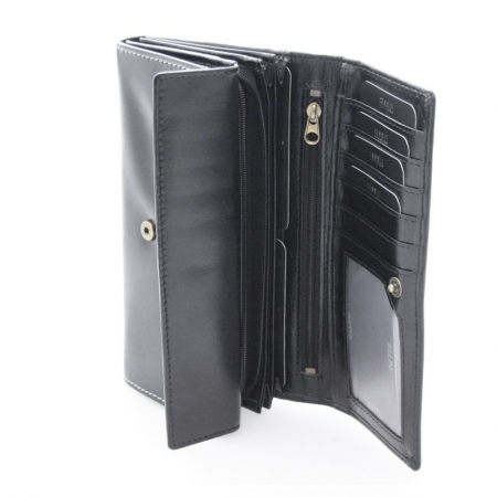 Portofel dama piele naturala Ellini PORT220 Rosu [2]