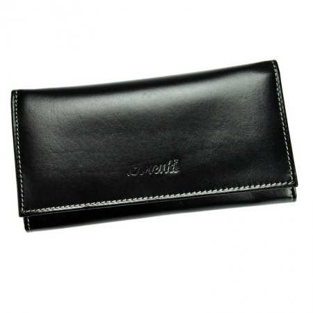 Portofel  dama piele naturala Lorenti negru [8]