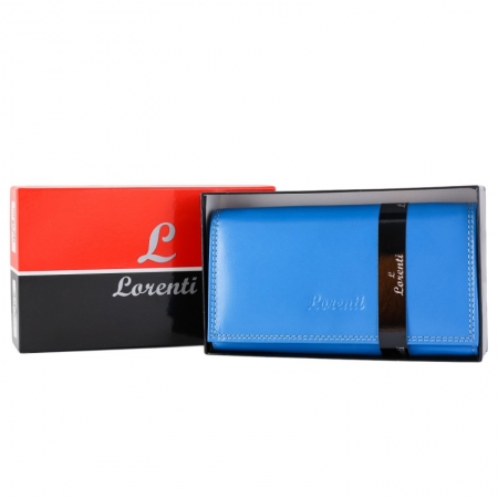 Portofel dama piele naturala Lorenti PORT305 Albastru [5]