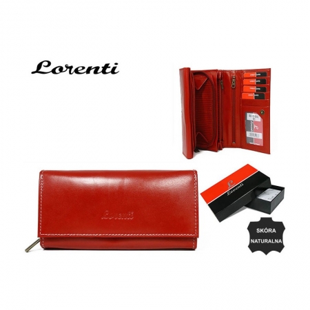 Portofel dama piele naturala Lorenti PORT307 Rosu [1]