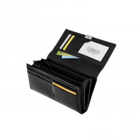 Portofel dama piele naturala Lorenti PORT322 Negru [1]