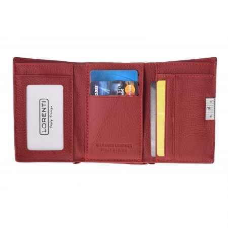 Portofel dama piele naturala Lorenti PORT323 Rosu [1]