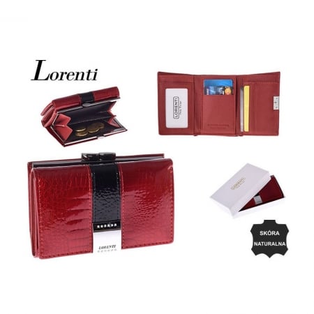 Portofel dama piele naturala Lorenti PORT323 Rosu [5]