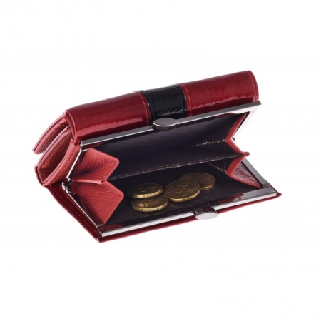 Portofel dama piele naturala Lorenti PORT323 Rosu [2]
