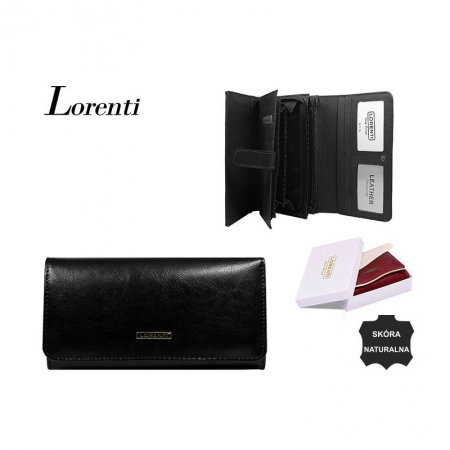 Portofel dama piele naturala Lorenti PORT411 Negru [2]