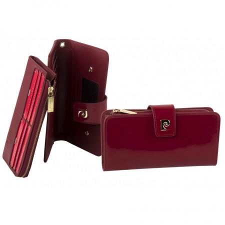 Portofel dama PORTGP3 Bordo, Piele naturala [1]