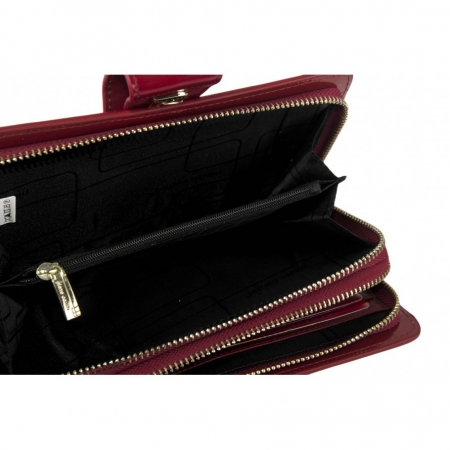 Portofel dama PORTGP4 Rosu, Piele naturala [4]