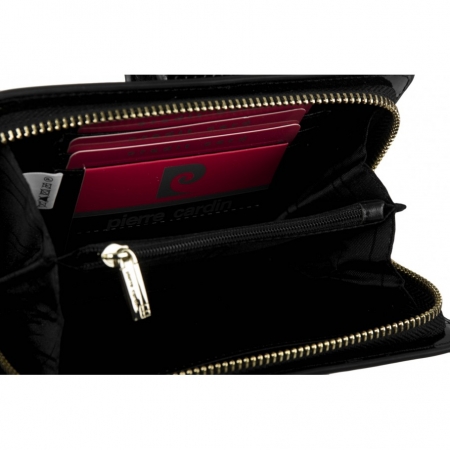 Portofel dama PORTGP6 Negru, Piele naturala [3]