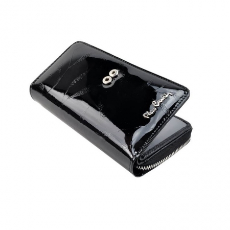 Portofel de lux pentru dama din piele naturala, cu frunze - PORTG003 [7]