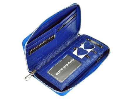 Portofel de lux pt. dama din piele naturala Gregorio PORT526 [6]