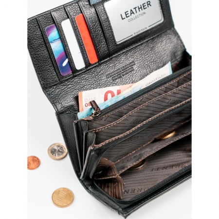 Portofel de lux dama din piele naturala Lorenti PORT610 [4]