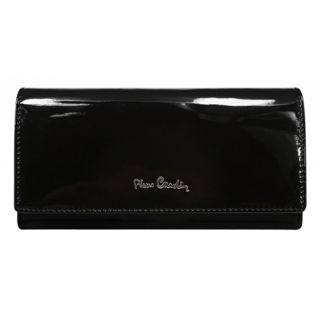 Portofel de lux pt. dama din piele naturala Pierre Cardin PORT420 Negru [0]