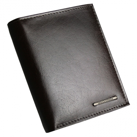 Portofel din piele naturala pentru barbati Bellugio PORM556 Maron [0]