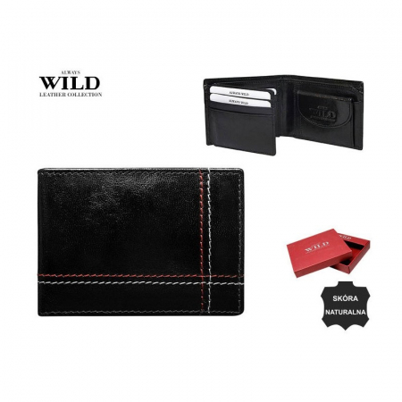 Portofel minimalist din piele naturala PORMG051 [2]