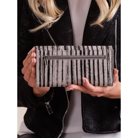 Portofel piele dungat (zebra) pentru femei - Forever Young Forever Young PORT620 [4]