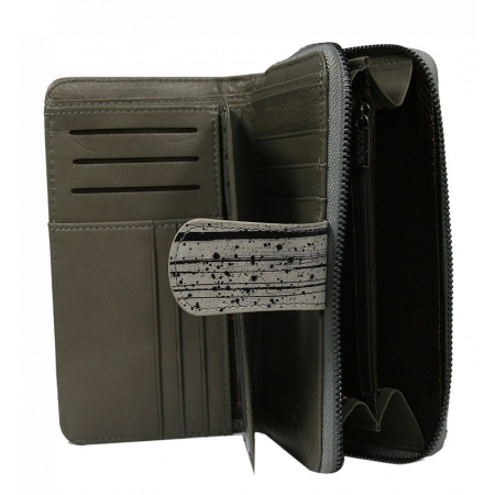 Portofel piele dungat (zebra) pentru femei - Forever Young Forever Young PORT621 [1]