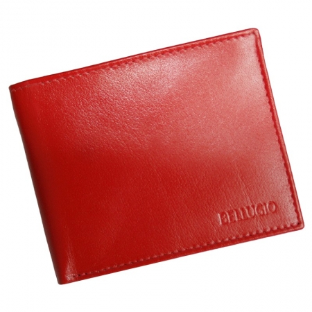 Portofel de Lux Rosu piele naturala Bellugio PORM900 UNISEX [0]