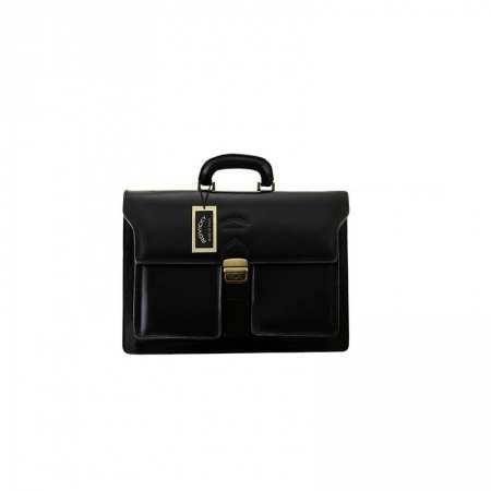 Servieta din piele naturala incapatoare marca Rovicky, Made in Italy - GEA407 [0]