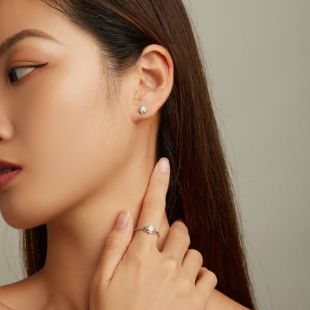 Set argint cu opal [1]