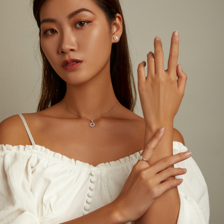 Set argint cu piatra lunii [1]