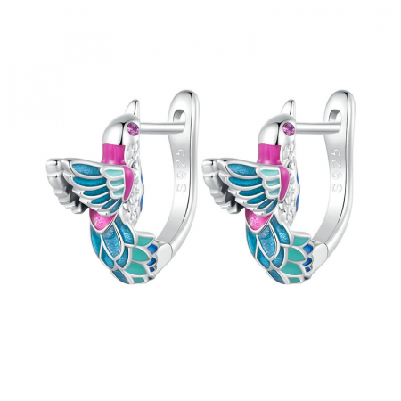 Set argint pescarus albastru [3]