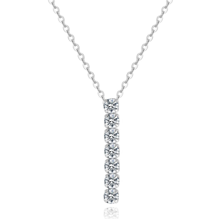 Set Colier si Cercei argint 925 Elegance placat cu rodiu