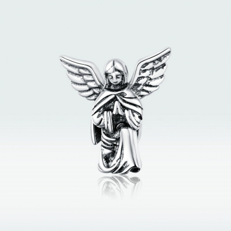 Talisman argint cu inger protector [4]