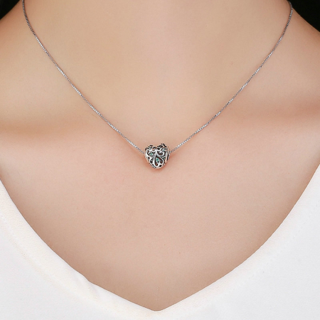 Talisman argint inima cu copacul vietii [3]