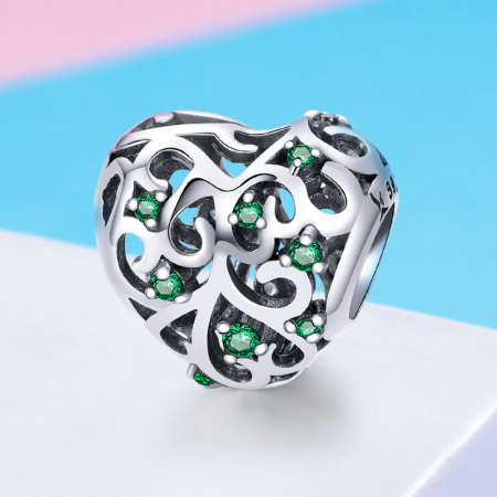 Talisman argint inima cu copacul vietii [6]