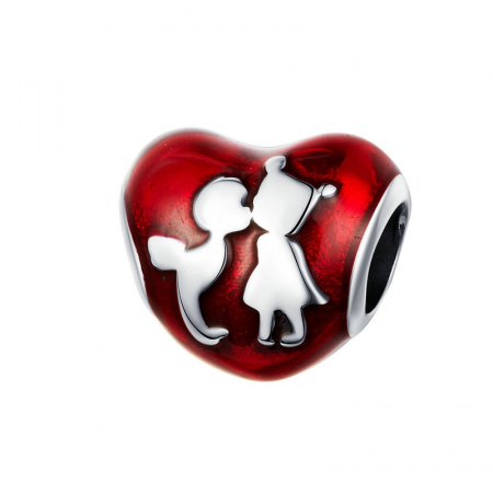 Talisman argint inima Sweetheart