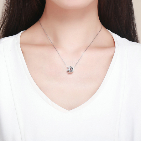 Talisman argint litera D [5]