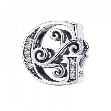 Talisman argint litera G