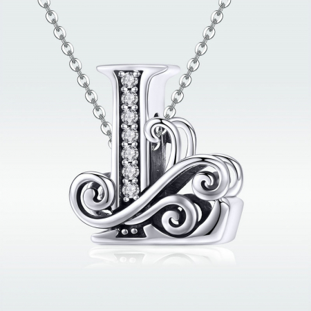 Talisman argint litera L [2]