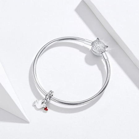 Talisman argint Mesagerul Dragostei [3]