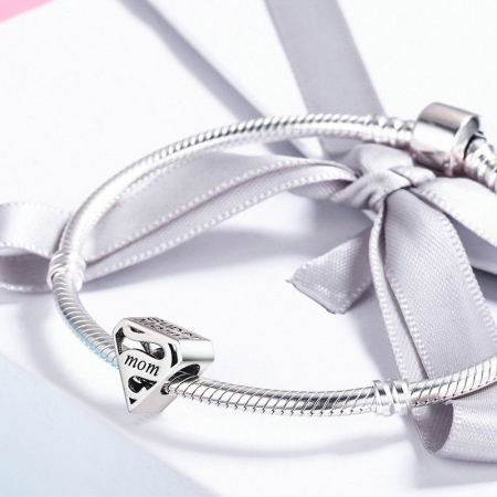 Talisman argint Super Mom [4]