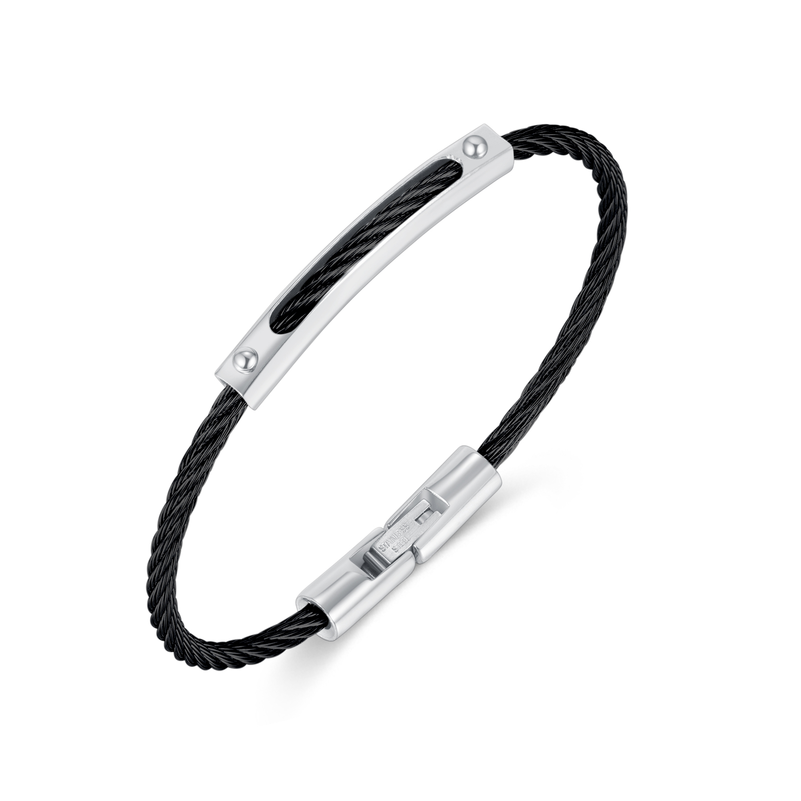 Bratara inox minimalista