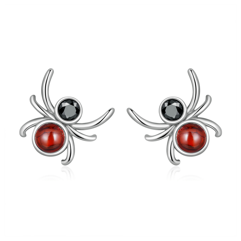 Cercei argint spider