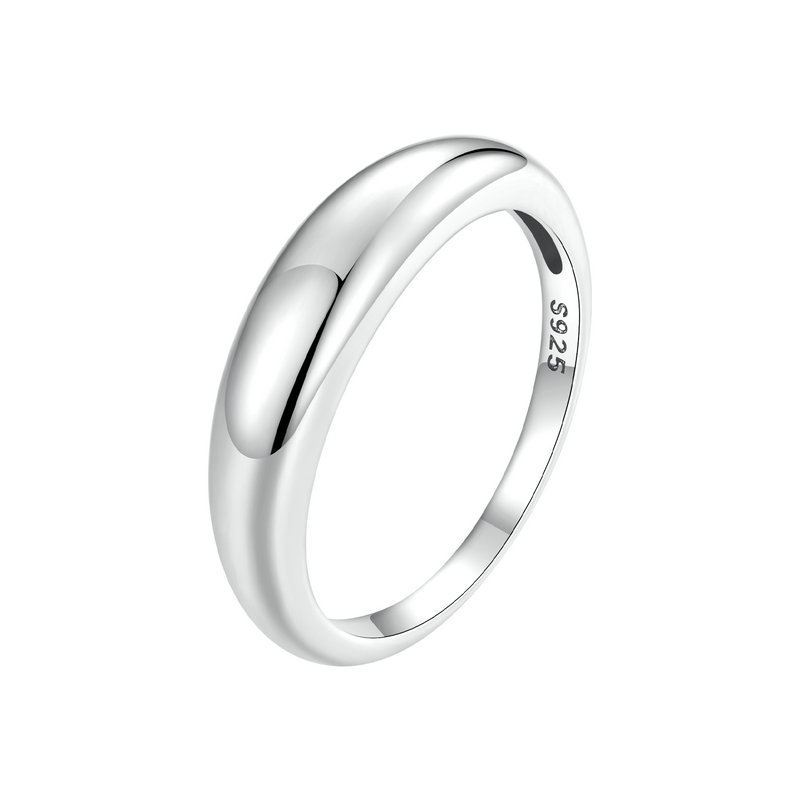 Inel argint simplu 18,2 mm (8 US), 57 mm (8 US)