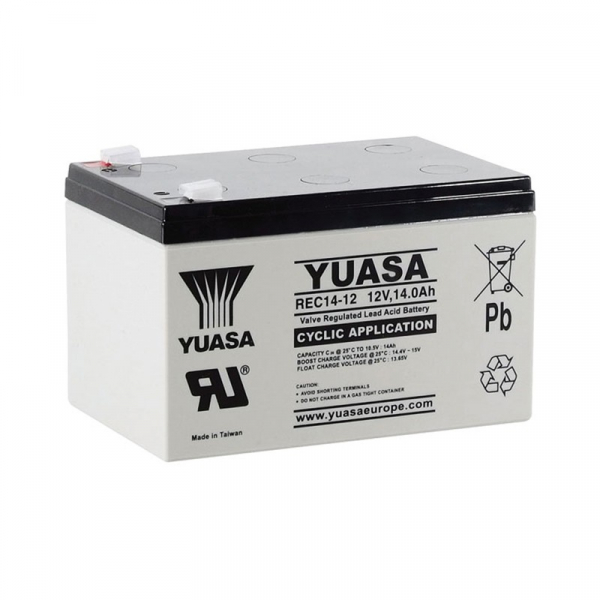Acumulator stationar plumb acid YUASA 12V 14Ah AGM VRLA Deep Cycle [2]