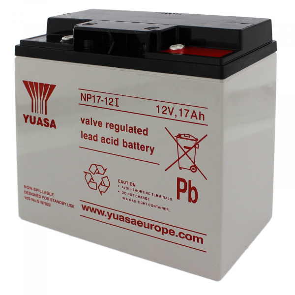 Acumulator stationar plumb acid YUASA 12V 17Ah AGM VRLA [2]