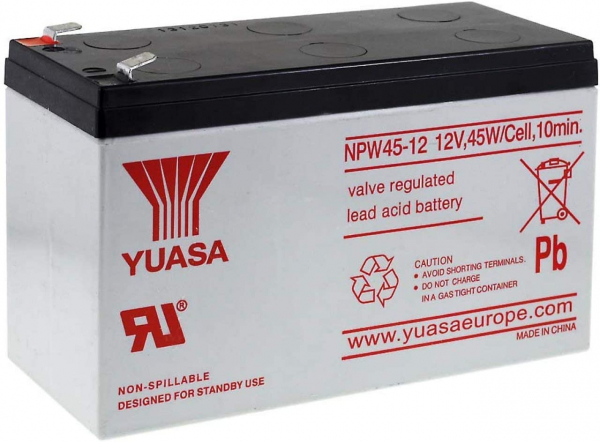 Acumulator stationar plumb acid YUASA 12V 8.5Ah AGM VRLA High Rate [2]